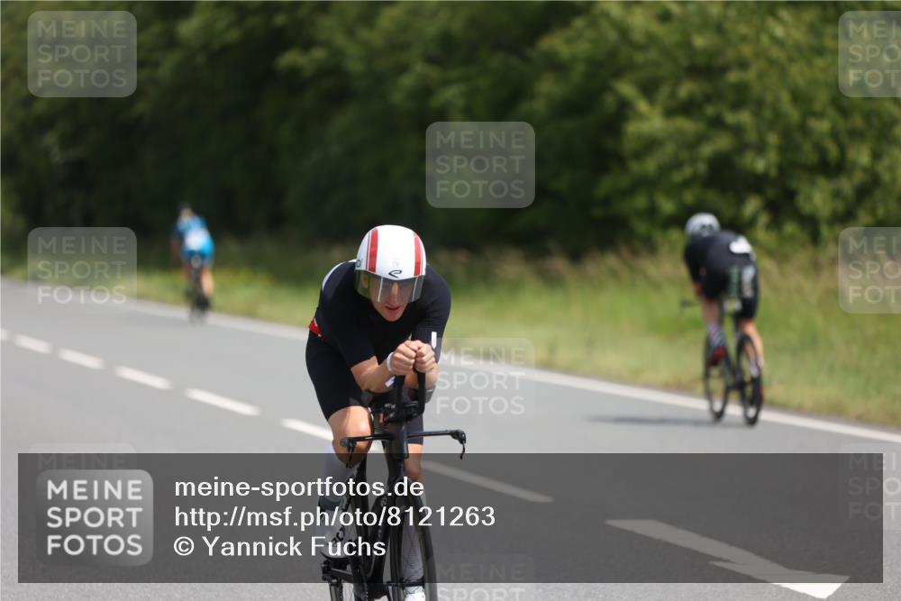 22.06.2025 - Viking Triathlon Yannick Fuchs http://msf.ph/oto/8121263 22.06.2025 11:48:12 Radfahren 145, 176, 180, 368, 397, 485 meine-sportfotos.de