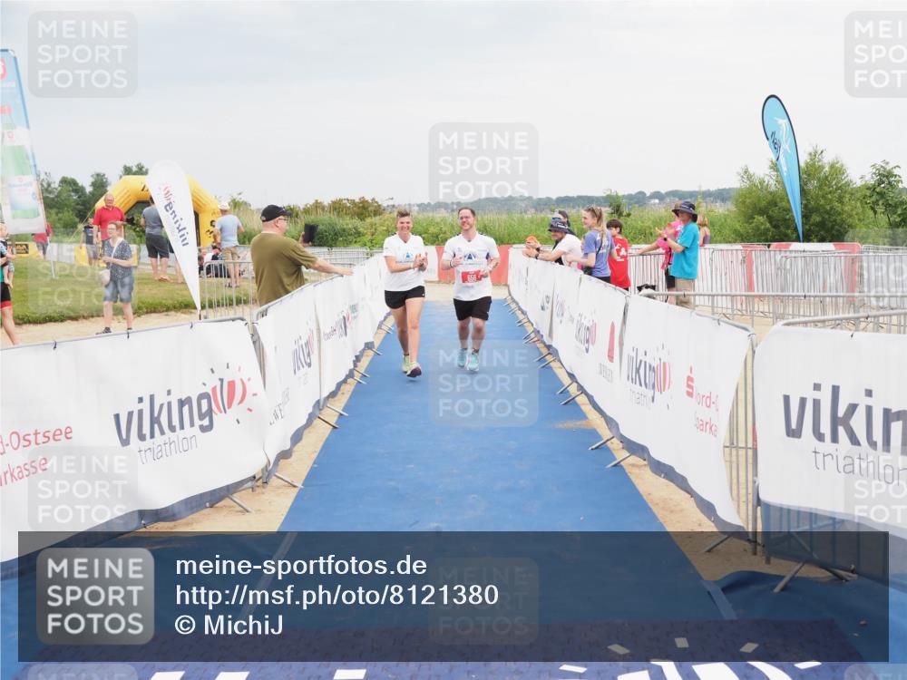 22.06.2025 - Viking Triathlon MichiJ http://msf.ph/oto/8121380 22.06.2025 17:04:50 Ziel 466, 656 meine-sportfotos.de