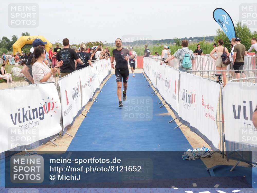 22.06.2025 - Viking Triathlon MichiJ http://msf.ph/oto/8121652 22.06.2025 15:13:15 Ziel 98, 228, 337, 395, 415 meine-sportfotos.de