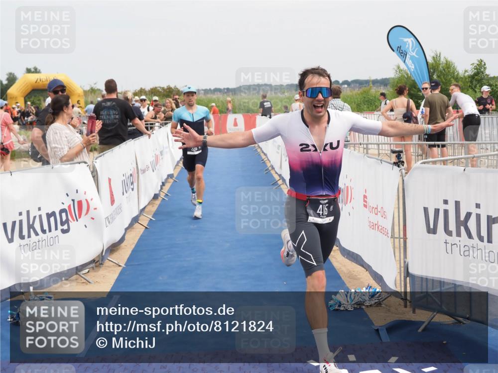 22.06.2025 - Viking Triathlon MichiJ http://msf.ph/oto/8121824 22.06.2025 15:13:18 Ziel 98, 228, 337, 395, 415 meine-sportfotos.de