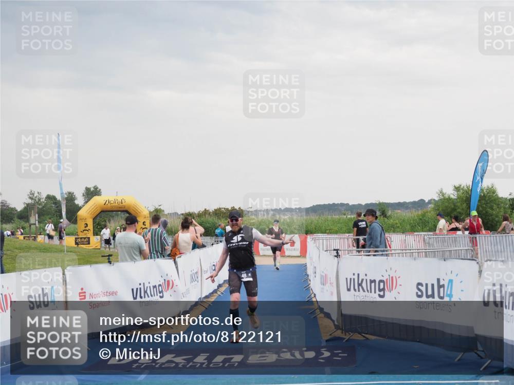 22.06.2025 - Viking Triathlon MichiJ http://msf.ph/oto/8122121 22.06.2025 16:36:47 Ziel 48, 240 meine-sportfotos.de