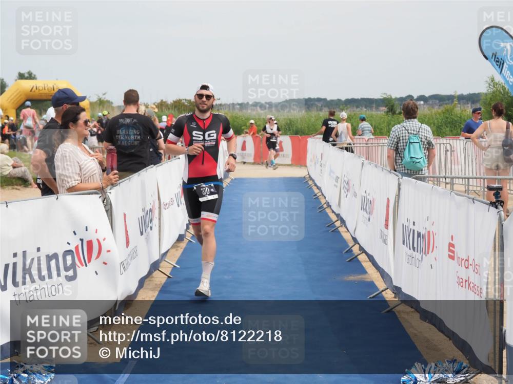 22.06.2025 - Viking Triathlon MichiJ http://msf.ph/oto/8122218 22.06.2025 15:13:32 Ziel 330 meine-sportfotos.de