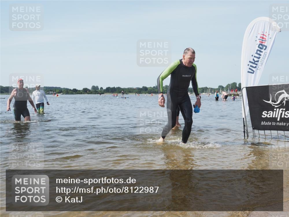 22.06.2025 - Viking Triathlon KatJ http://msf.ph/oto/8122987 22.06.2025 10:53:05 Schwimmen 160, 165, 470, 640 meine-sportfotos.de