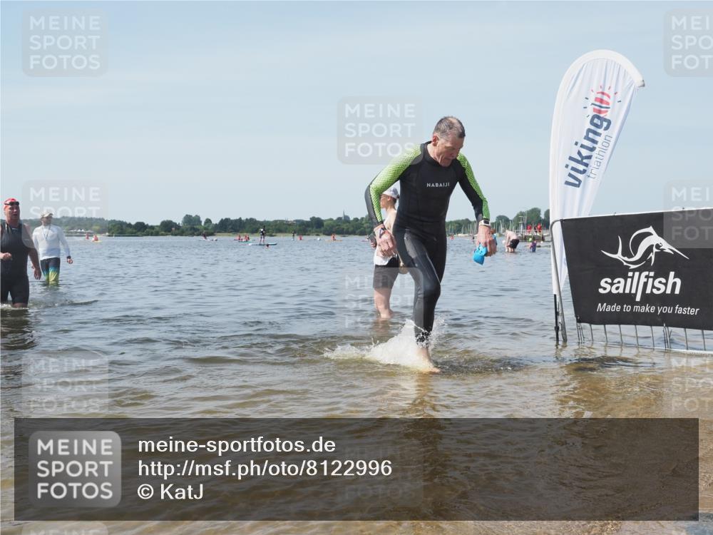 22.06.2025 - Viking Triathlon KatJ http://msf.ph/oto/8122996 22.06.2025 10:53:05 Schwimmen 160, 165, 470, 640 meine-sportfotos.de