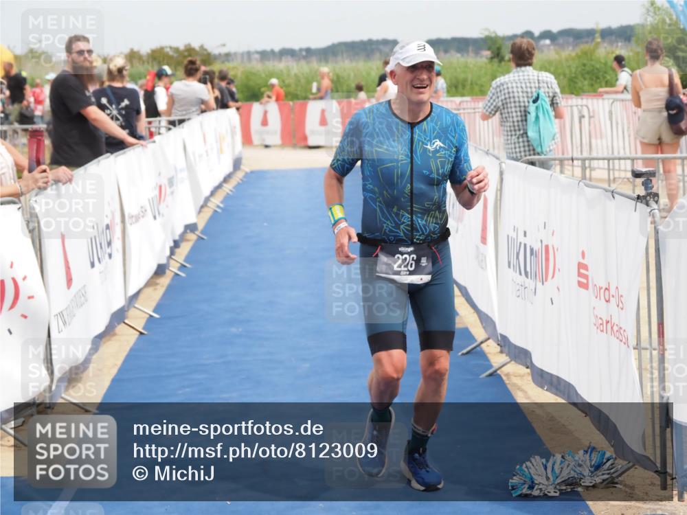 22.06.2025 - Viking Triathlon MichiJ http://msf.ph/oto/8123009 22.06.2025 15:13:56 Ziel 226 meine-sportfotos.de