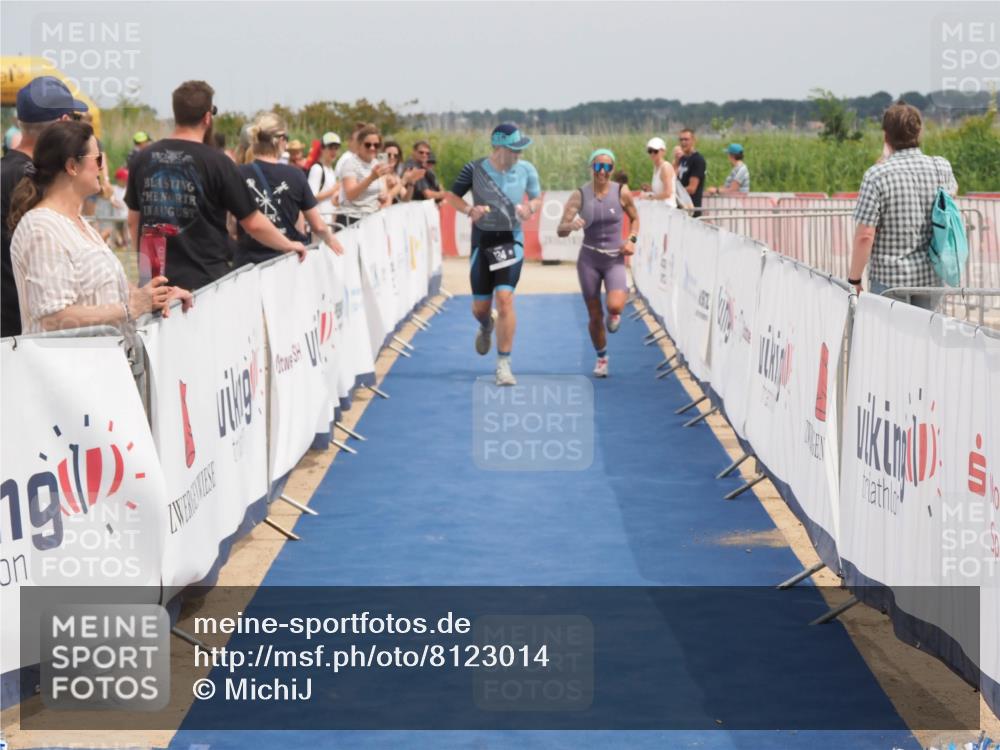 22.06.2025 - Viking Triathlon MichiJ http://msf.ph/oto/8123014 22.06.2025 15:14:17 Ziel 58, 124 meine-sportfotos.de