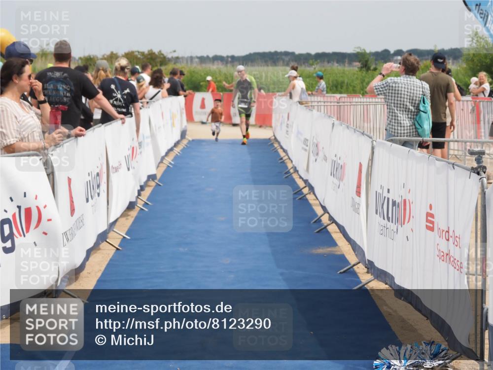 22.06.2025 - Viking Triathlon MichiJ http://msf.ph/oto/8123290 22.06.2025 15:14:26 Ziel 281 meine-sportfotos.de