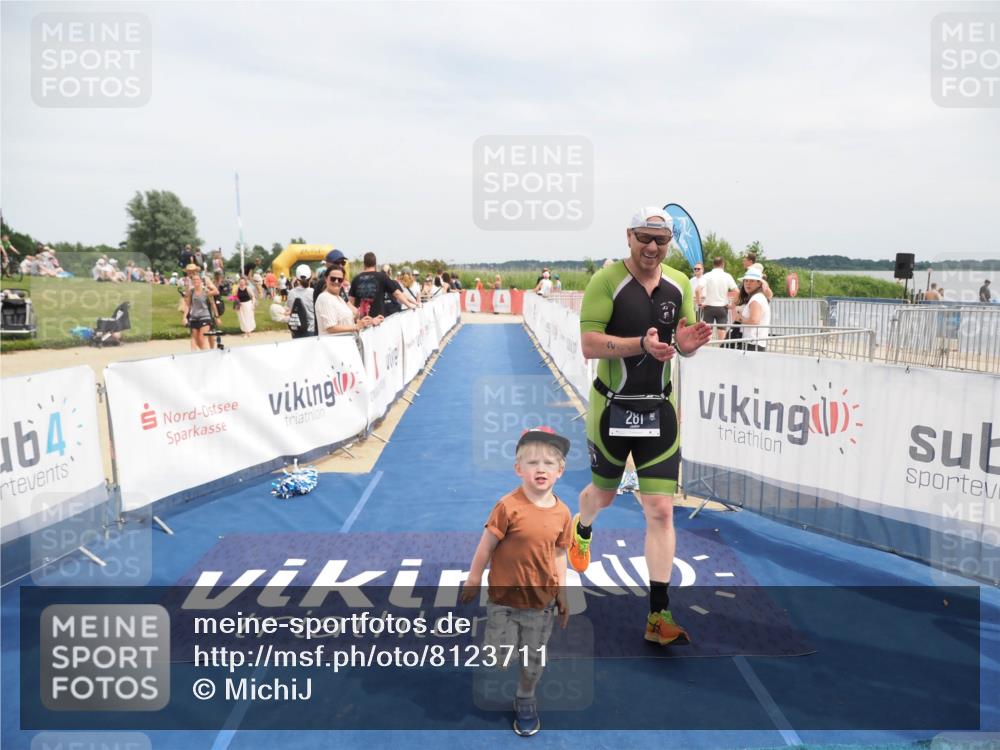 22.06.2025 - Viking Triathlon MichiJ http://msf.ph/oto/8123711 22.06.2025 15:14:33 Ziel 281 meine-sportfotos.de