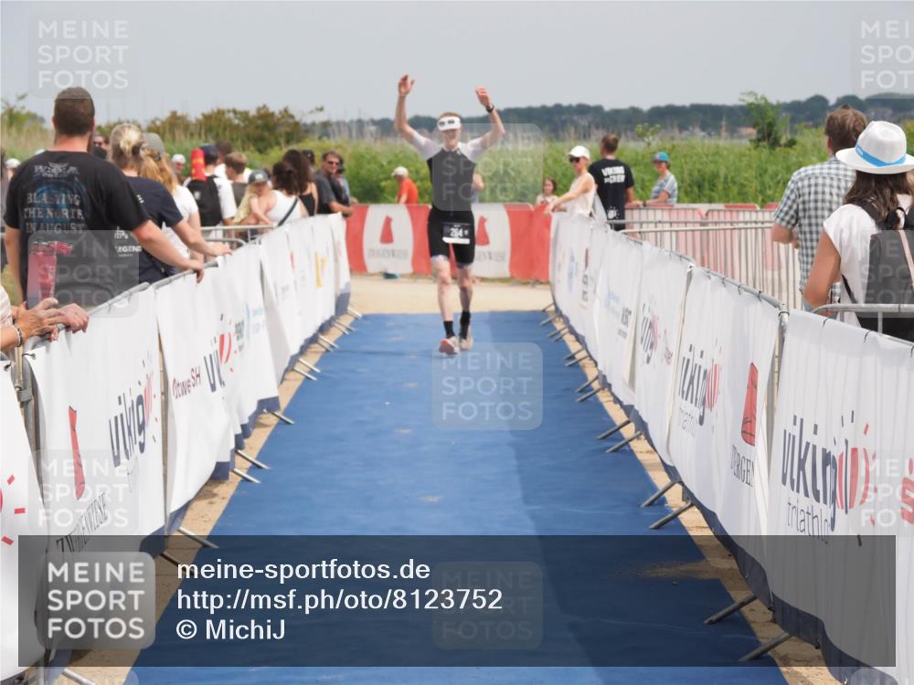 22.06.2025 - Viking Triathlon MichiJ http://msf.ph/oto/8123752 22.06.2025 15:14:49 Ziel 264 meine-sportfotos.de