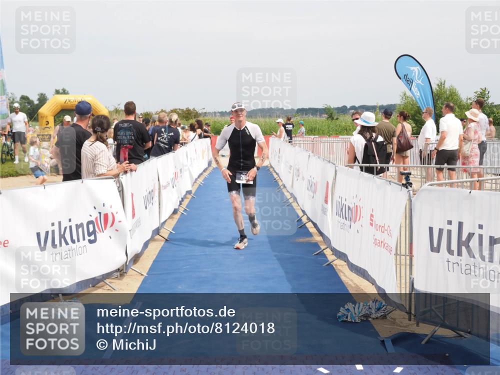 22.06.2025 - Viking Triathlon MichiJ http://msf.ph/oto/8124018 22.06.2025 15:14:53 Ziel 264, 377 meine-sportfotos.de