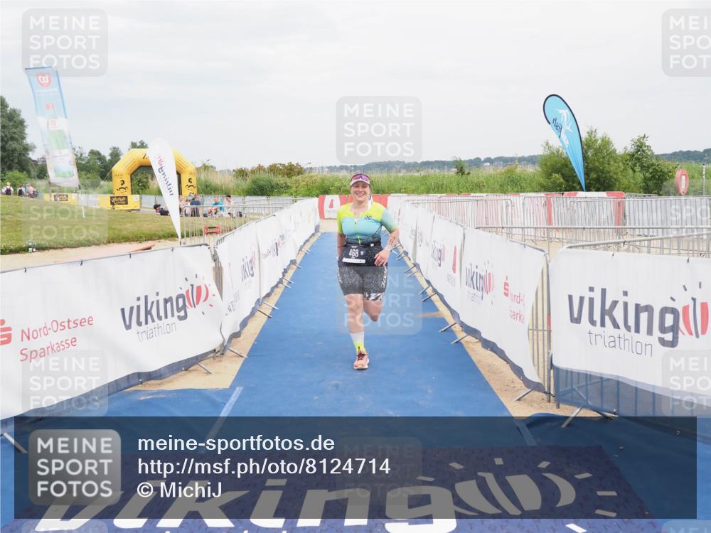 22.06.2025 - Viking Triathlon MichiJ http://msf.ph/oto/8124714 22.06.2025 17:19:42 Ziel 468 meine-sportfotos.de