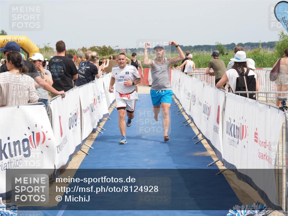 22.06.2025 - Viking Triathlon MichiJ http://msf.ph/oto/8124928 22.06.2025 15:15:23 Ziel 374, 638 meine-sportfotos.de