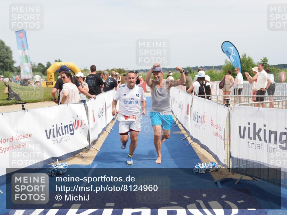 22.06.2025 - Viking Triathlon MichiJ http://msf.ph/oto/8124960 22.06.2025 15:15:25 Ziel 374, 638 meine-sportfotos.de