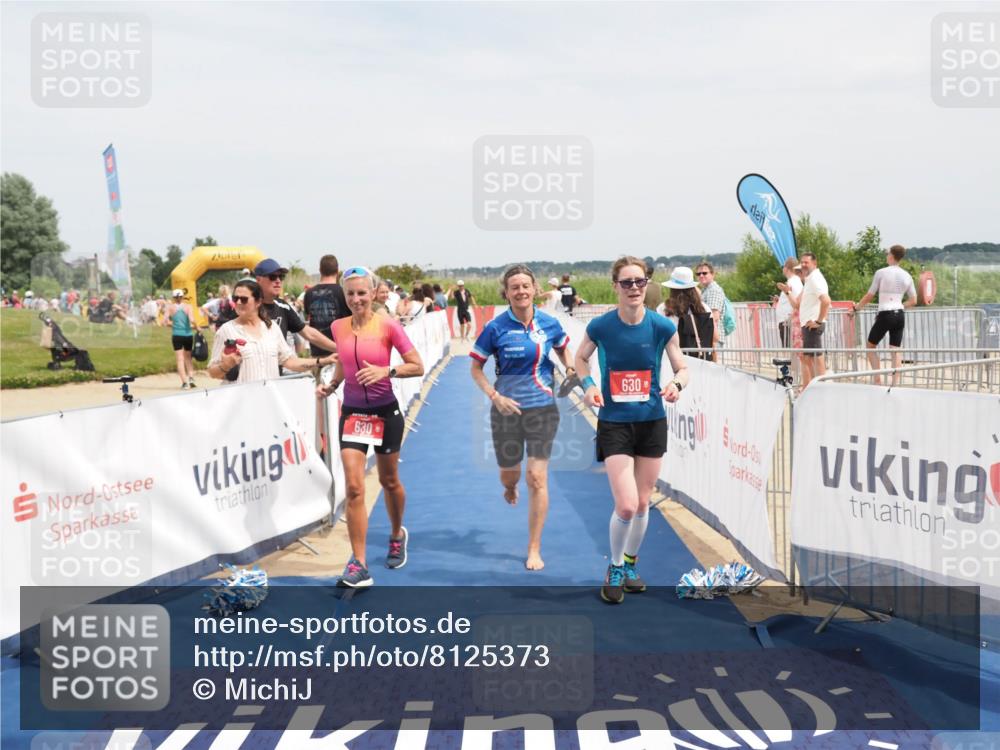 22.06.2025 - Viking Triathlon MichiJ http://msf.ph/oto/8125373 22.06.2025 15:16:21 Ziel 630 meine-sportfotos.de