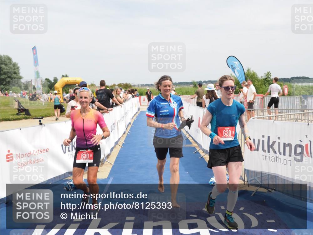 22.06.2025 - Viking Triathlon MichiJ http://msf.ph/oto/8125393 22.06.2025 15:16:22 Ziel 630 meine-sportfotos.de