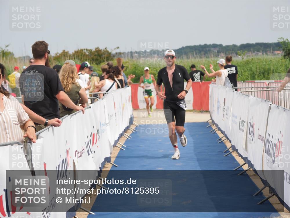 22.06.2025 - Viking Triathlon MichiJ http://msf.ph/oto/8125395 22.06.2025 15:16:26 Ziel 266, 630 meine-sportfotos.de