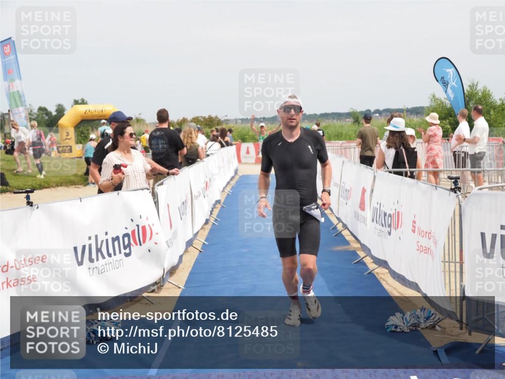 22.06.2025 - Viking Triathlon MichiJ http://msf.ph/oto/8125485 22.06.2025 15:16:29 Ziel 162, 266 meine-sportfotos.de