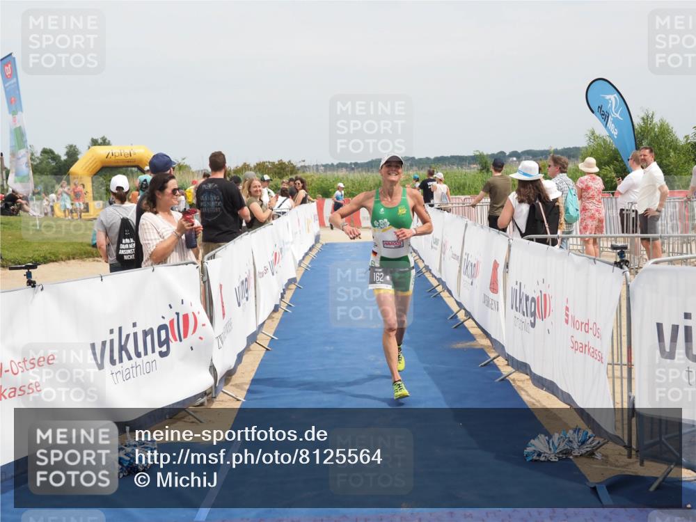 22.06.2025 - Viking Triathlon MichiJ http://msf.ph/oto/8125564 22.06.2025 15:16:33 Ziel 162, 266 meine-sportfotos.de