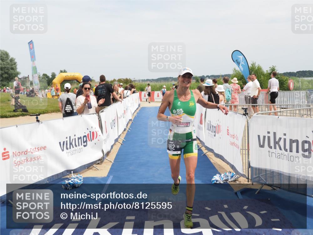 22.06.2025 - Viking Triathlon MichiJ http://msf.ph/oto/8125595 22.06.2025 15:16:35 Ziel 162 meine-sportfotos.de
