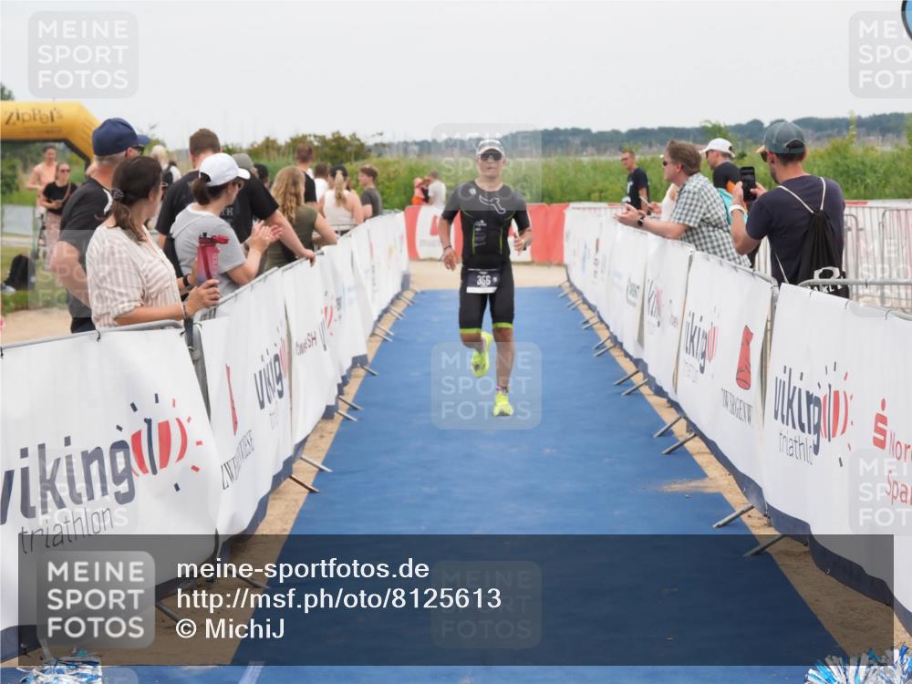 22.06.2025 - Viking Triathlon MichiJ http://msf.ph/oto/8125613 22.06.2025 15:20:59 Ziel 356 meine-sportfotos.de