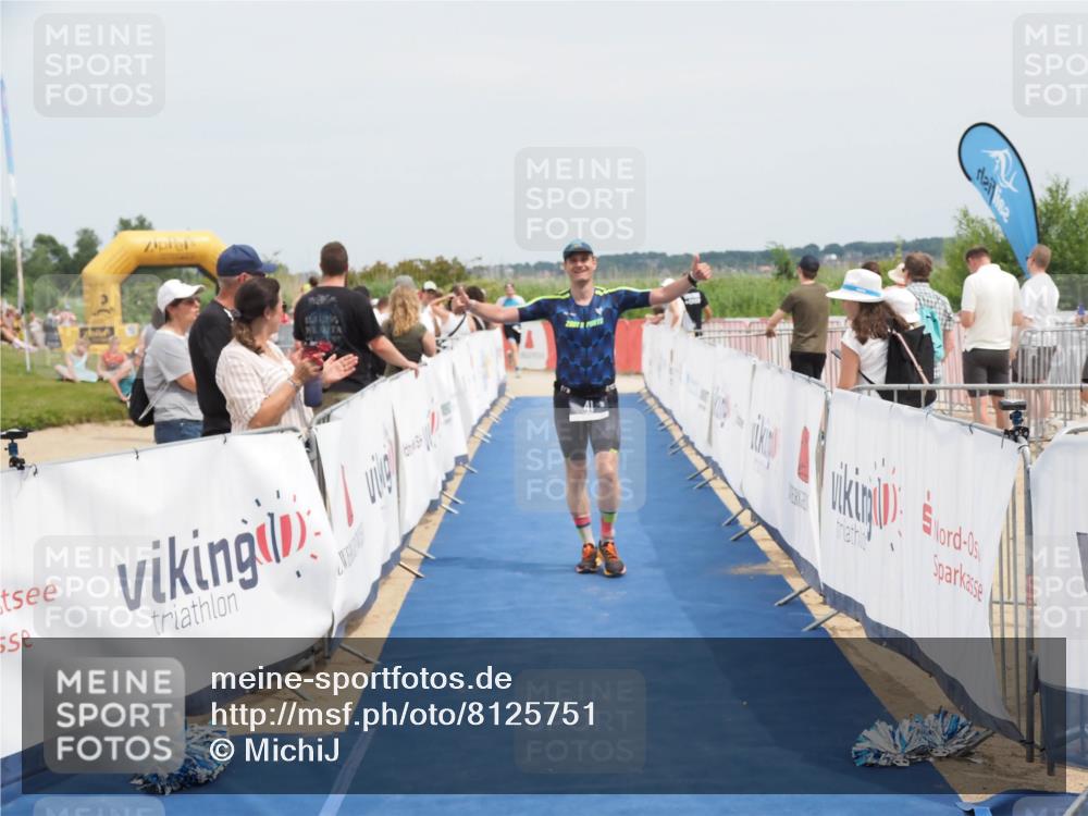 22.06.2025 - Viking Triathlon MichiJ http://msf.ph/oto/8125751 22.06.2025 15:16:50 Ziel 41 meine-sportfotos.de
