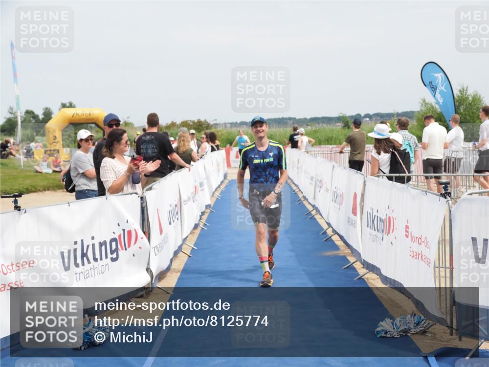22.06.2025 - Viking Triathlon MichiJ http://msf.ph/oto/8125774 22.06.2025 15:16:50 Ziel 41 meine-sportfotos.de