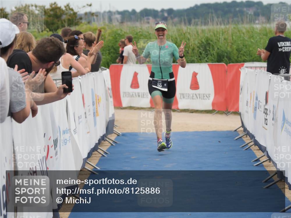 22.06.2025 - Viking Triathlon MichiJ http://msf.ph/oto/8125886 22.06.2025 15:22:19 Ziel 65 meine-sportfotos.de