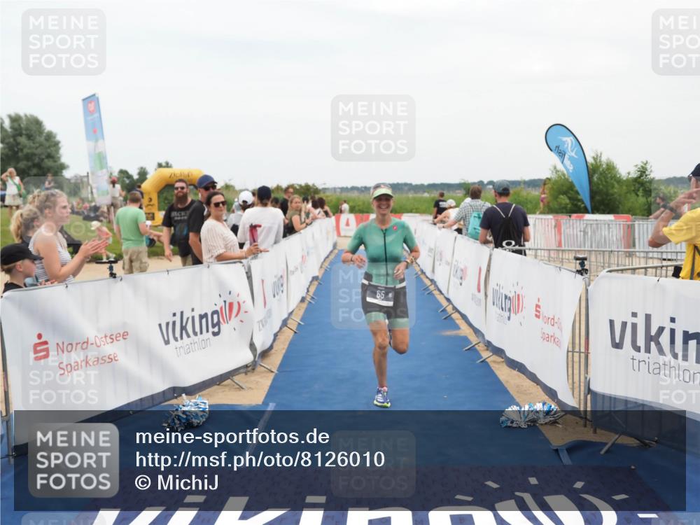 22.06.2025 - Viking Triathlon MichiJ http://msf.ph/oto/8126010 22.06.2025 15:22:22 Ziel 65 meine-sportfotos.de