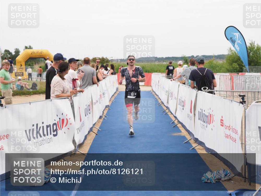 22.06.2025 - Viking Triathlon MichiJ http://msf.ph/oto/8126121 22.06.2025 15:22:36 Ziel 161 meine-sportfotos.de