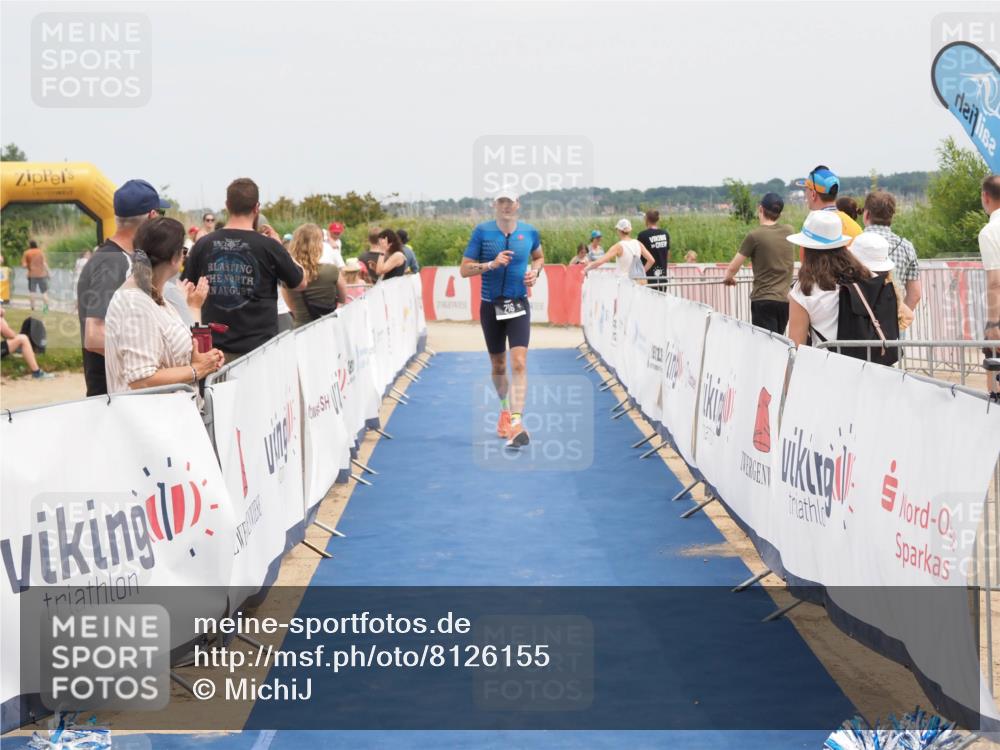 22.06.2025 - Viking Triathlon MichiJ http://msf.ph/oto/8126155 22.06.2025 15:17:31 Ziel 216 meine-sportfotos.de