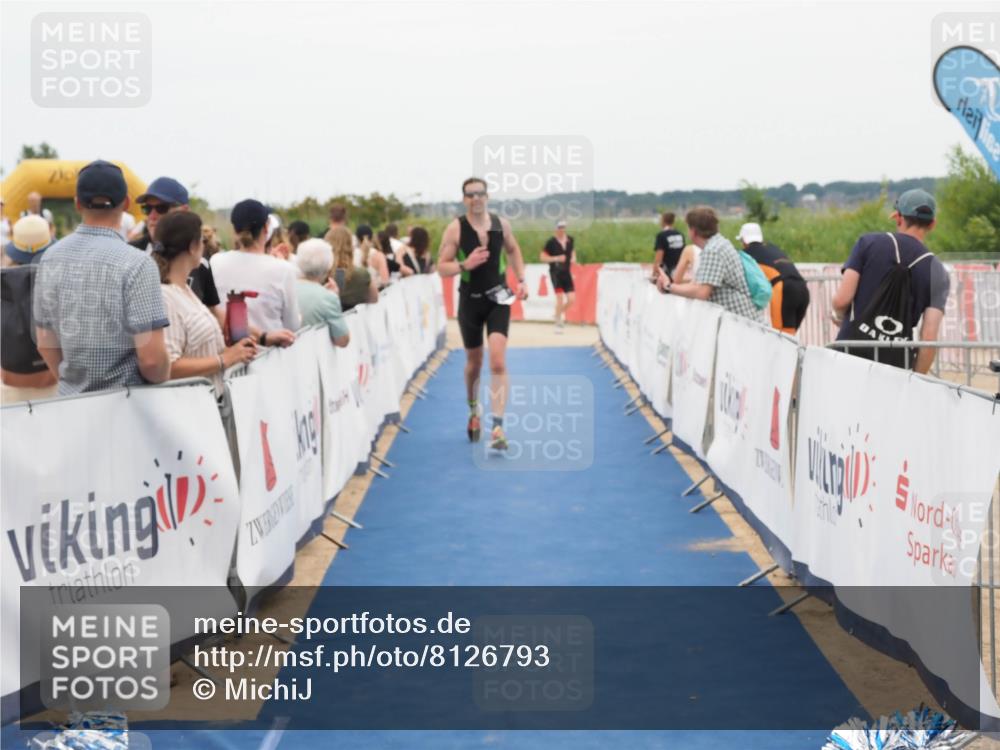22.06.2025 - Viking Triathlon MichiJ http://msf.ph/oto/8126793 22.06.2025 15:24:07 Ziel 366, 540 meine-sportfotos.de