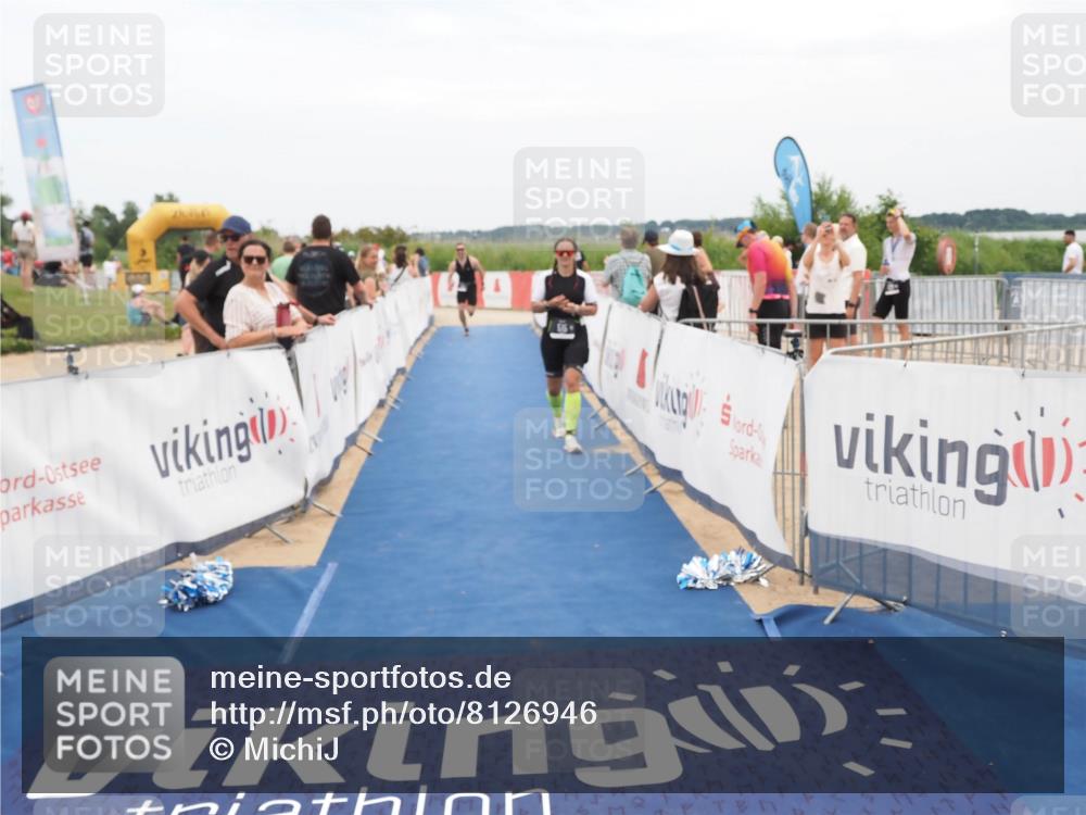 22.06.2025 - Viking Triathlon MichiJ http://msf.ph/oto/8126946 22.06.2025 15:18:30 Ziel 235, 247, 399 meine-sportfotos.de