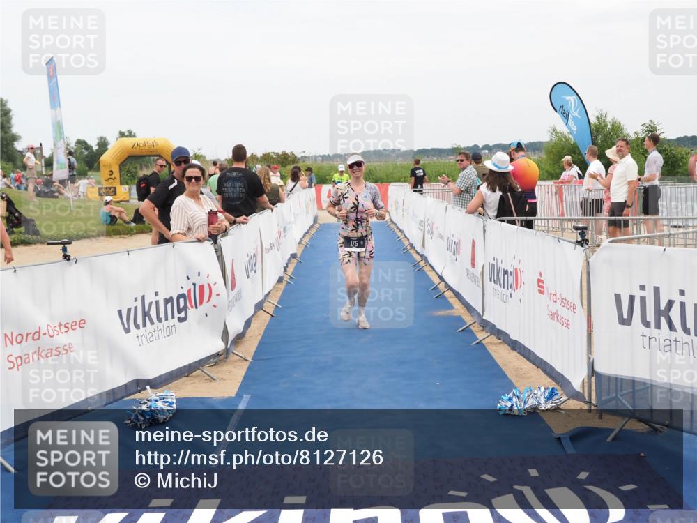 22.06.2025 - Viking Triathlon MichiJ http://msf.ph/oto/8127126 22.06.2025 15:18:38 Ziel 29, 175, 399 meine-sportfotos.de