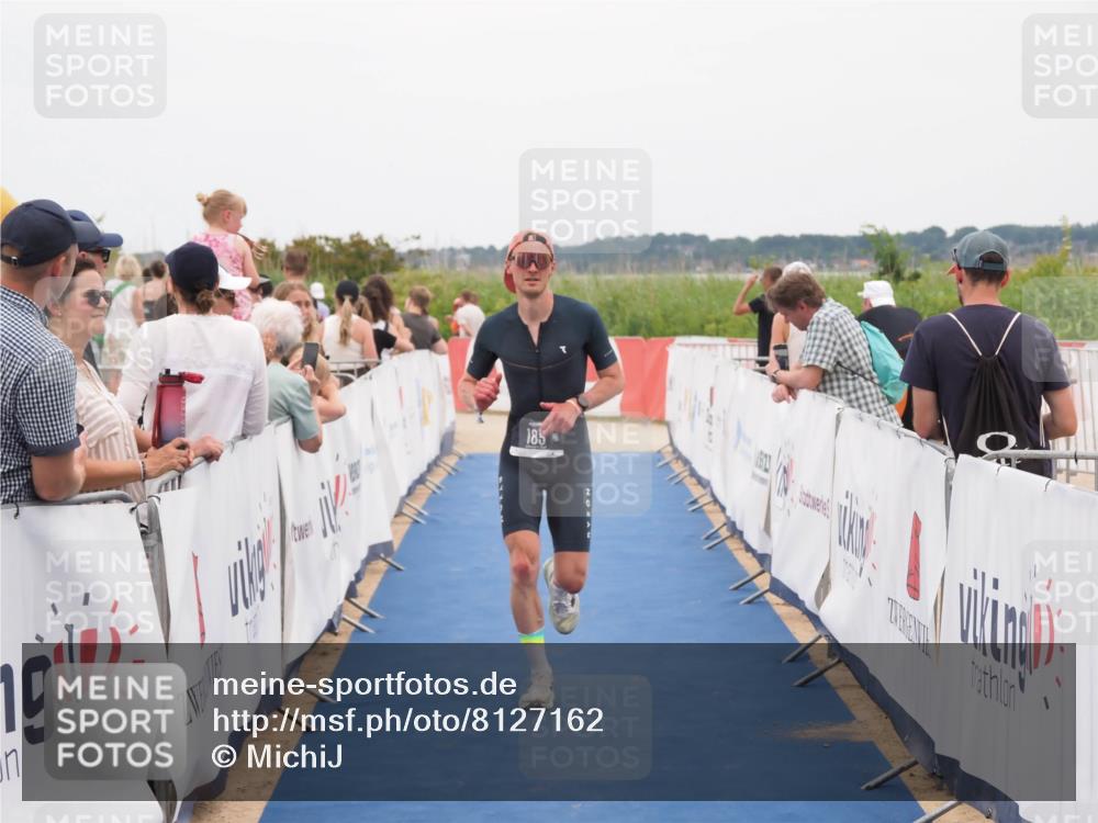 22.06.2025 - Viking Triathlon MichiJ http://msf.ph/oto/8127162 22.06.2025 15:24:26 Ziel 185 meine-sportfotos.de