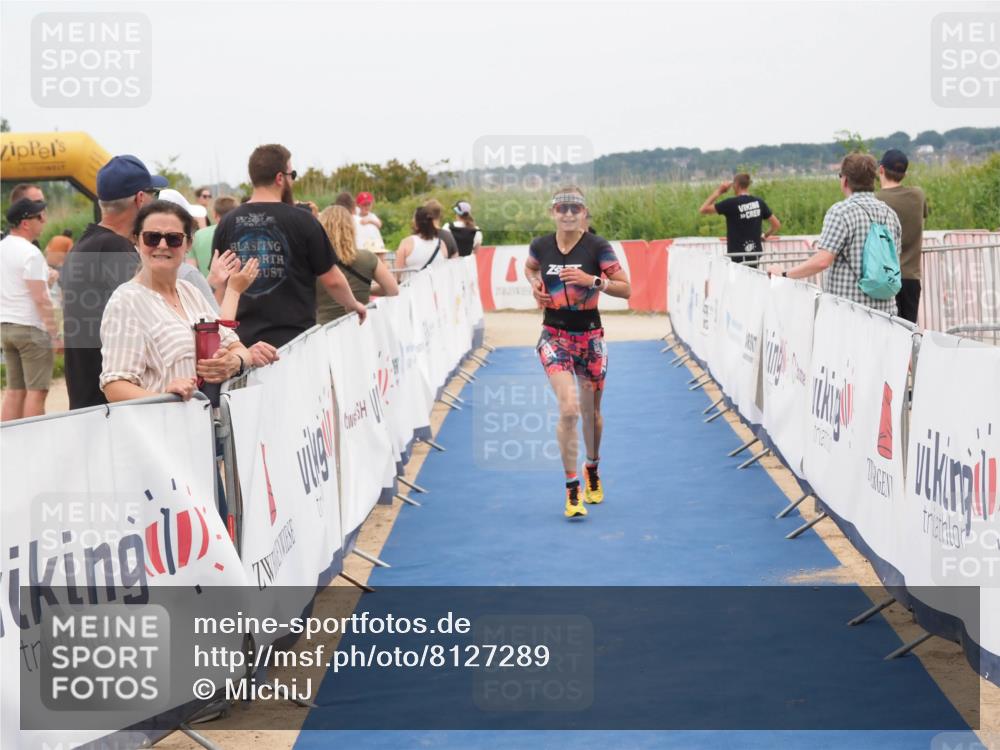 22.06.2025 - Viking Triathlon MichiJ http://msf.ph/oto/8127289 22.06.2025 15:18:58 Ziel  meine-sportfotos.de