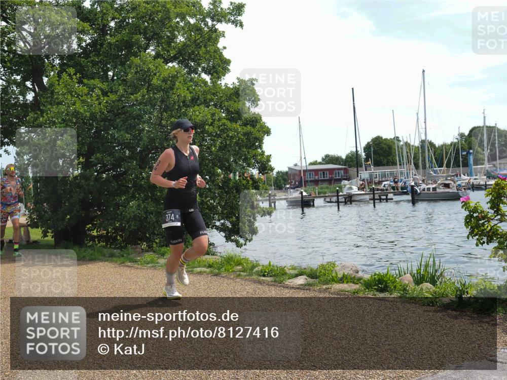 22.06.2025 - Viking Triathlon KatJ http://msf.ph/oto/8127416 22.06.2025 13:11:42 Laufen 374, 517 meine-sportfotos.de