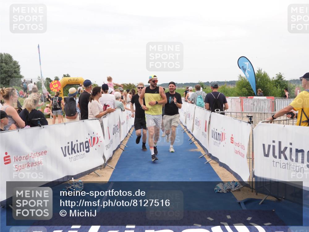 22.06.2025 - Viking Triathlon MichiJ http://msf.ph/oto/8127516 22.06.2025 15:24:44 Ziel 210, 607 meine-sportfotos.de