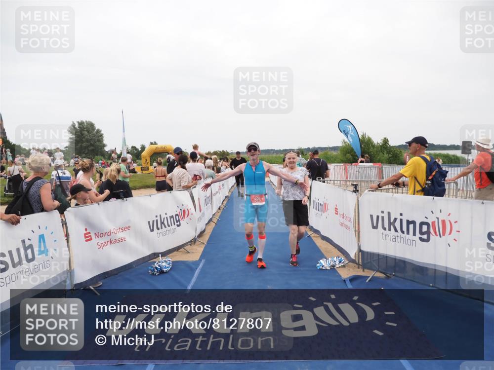 22.06.2025 - Viking Triathlon MichiJ http://msf.ph/oto/8127807 22.06.2025 15:25:13 Ziel 626 meine-sportfotos.de