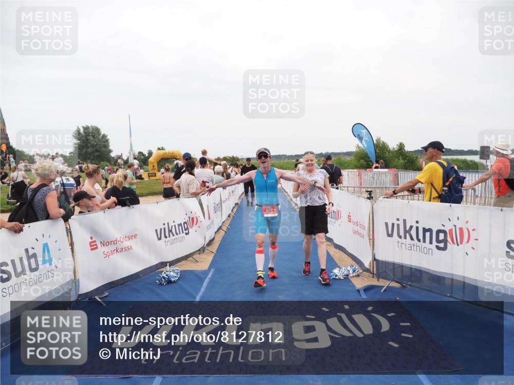 22.06.2025 - Viking Triathlon MichiJ http://msf.ph/oto/8127812 22.06.2025 15:25:13 Ziel 626 meine-sportfotos.de