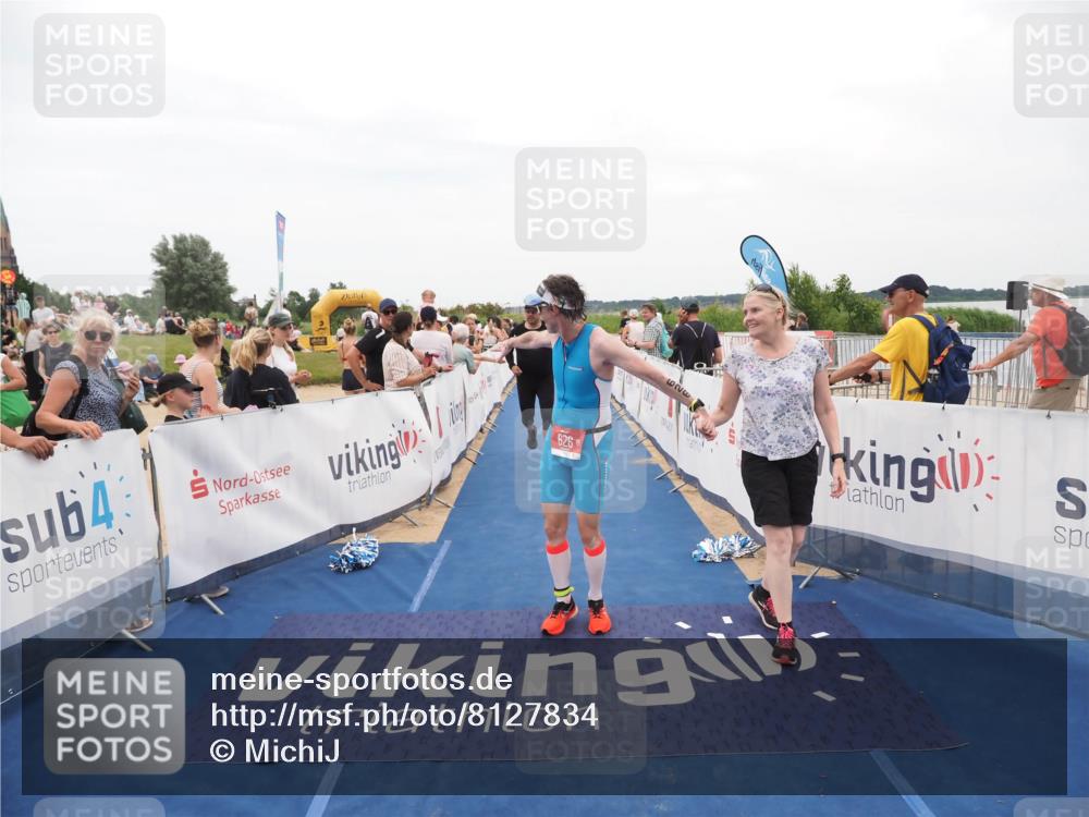 22.06.2025 - Viking Triathlon MichiJ http://msf.ph/oto/8127834 22.06.2025 15:25:15 Ziel 626 meine-sportfotos.de