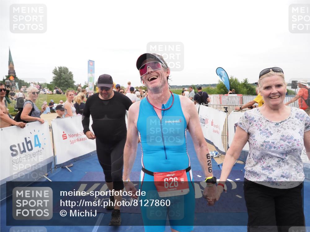 22.06.2025 - Viking Triathlon MichiJ http://msf.ph/oto/8127860 22.06.2025 15:25:18 Ziel 91, 626 meine-sportfotos.de