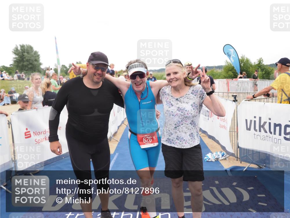 22.06.2025 - Viking Triathlon MichiJ http://msf.ph/oto/8127896 22.06.2025 15:25:24 Ziel 91, 394 meine-sportfotos.de