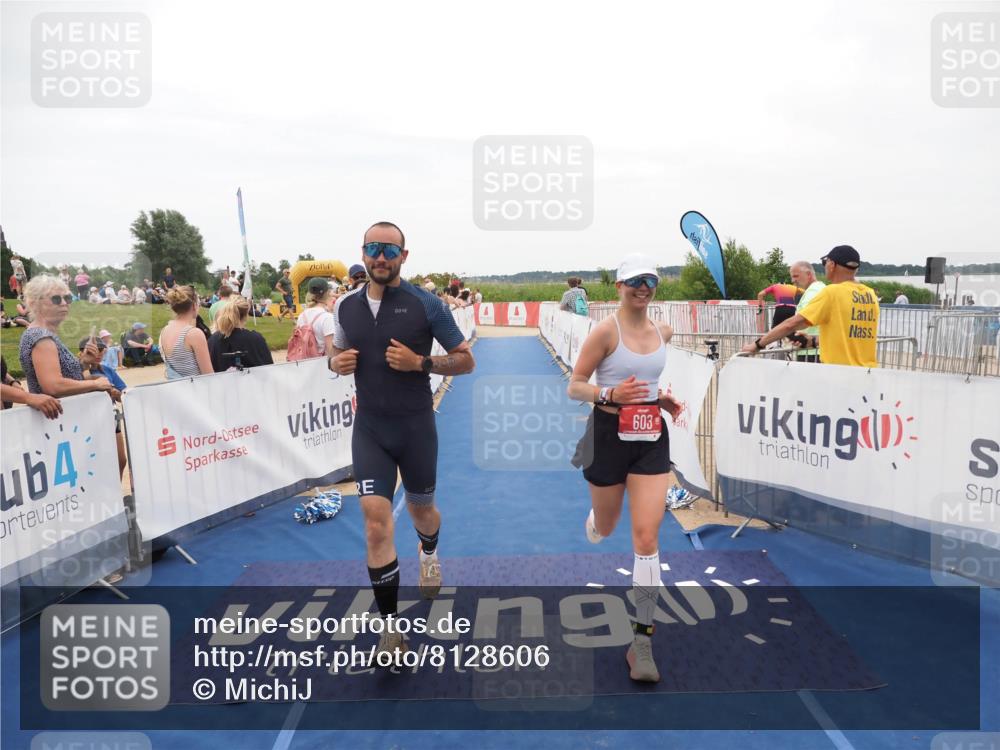 22.06.2025 - Viking Triathlon MichiJ http://msf.ph/oto/8128606 22.06.2025 15:26:58 Ziel 603 meine-sportfotos.de