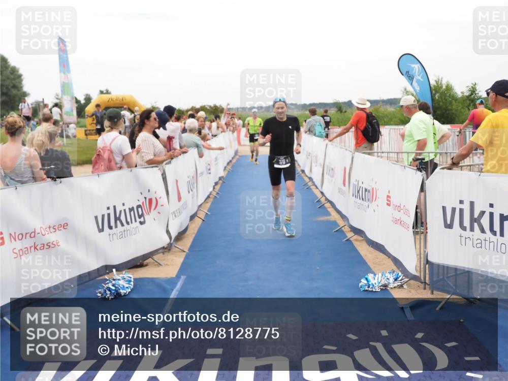 22.06.2025 - Viking Triathlon MichiJ http://msf.ph/oto/8128775 22.06.2025 15:27:14 Ziel 370, 507 meine-sportfotos.de