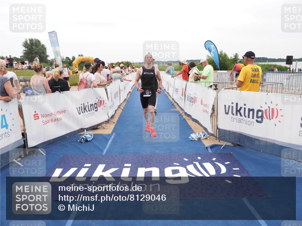22.06.2025 - Viking Triathlon MichiJ http://msf.ph/oto/8129046 22.06.2025 15:27:32 Ziel 487, 513 meine-sportfotos.de