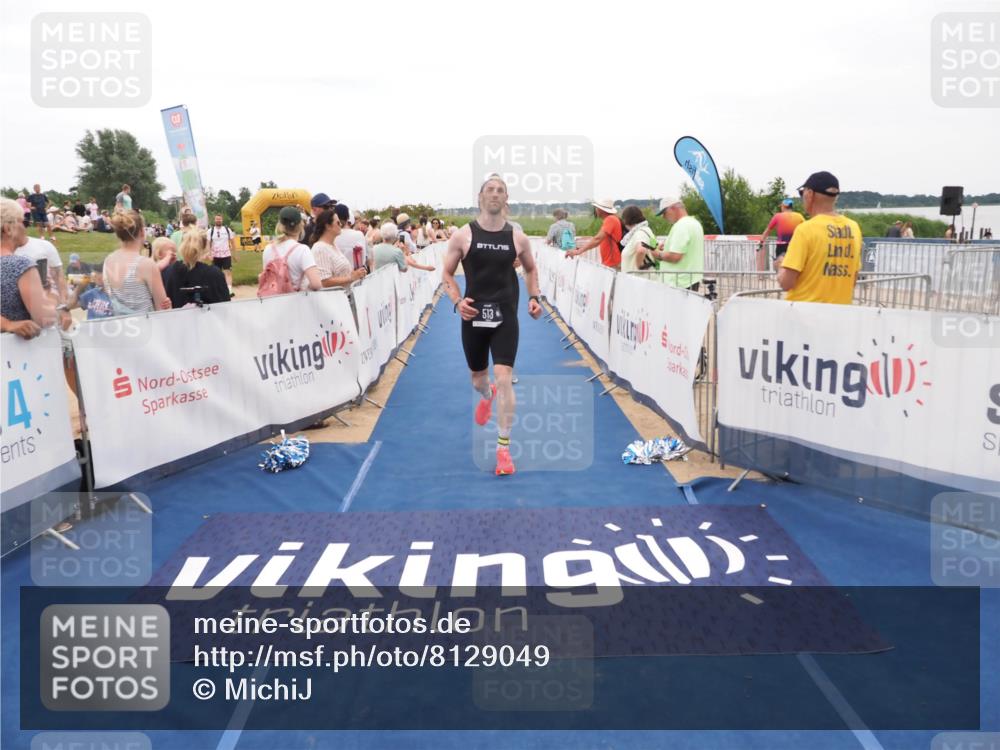 22.06.2025 - Viking Triathlon MichiJ http://msf.ph/oto/8129049 22.06.2025 15:27:33 Ziel 487, 513 meine-sportfotos.de