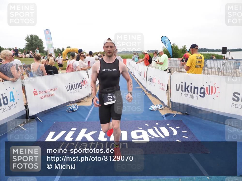 22.06.2025 - Viking Triathlon MichiJ http://msf.ph/oto/8129070 22.06.2025 15:27:33 Ziel 487, 513 meine-sportfotos.de