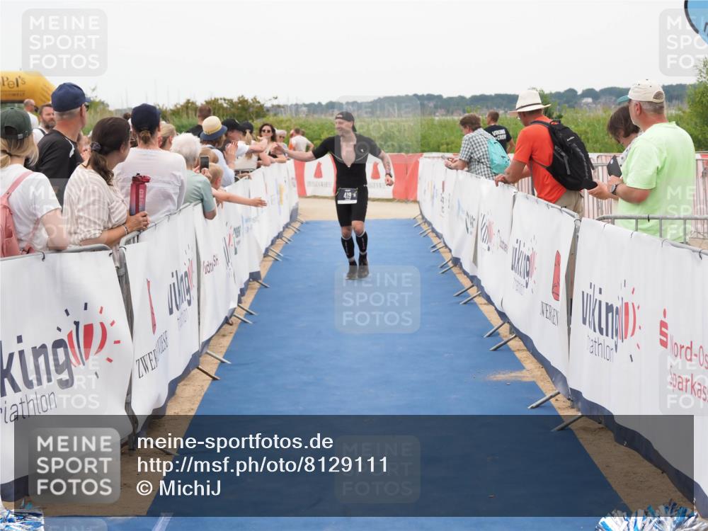 22.06.2025 - Viking Triathlon MichiJ http://msf.ph/oto/8129111 22.06.2025 15:27:43 Ziel 419 meine-sportfotos.de