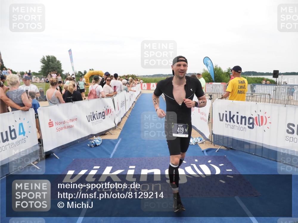 22.06.2025 - Viking Triathlon MichiJ http://msf.ph/oto/8129214 22.06.2025 15:27:48 Ziel 419 meine-sportfotos.de