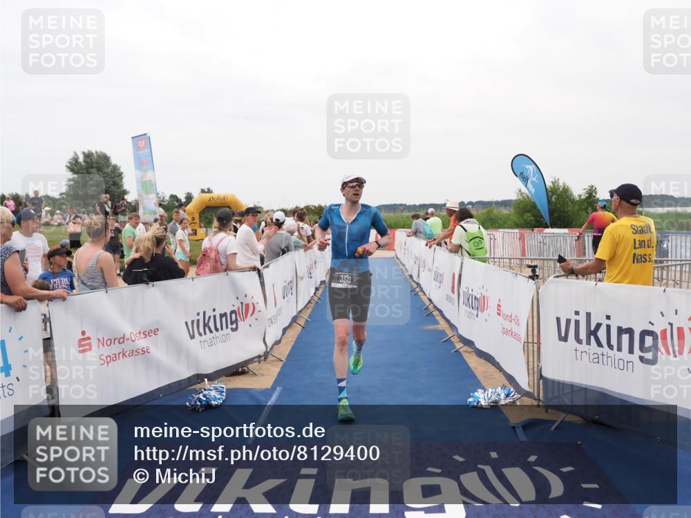 22.06.2025 - Viking Triathlon MichiJ http://msf.ph/oto/8129400 22.06.2025 15:28:30 Ziel 157, 350 meine-sportfotos.de